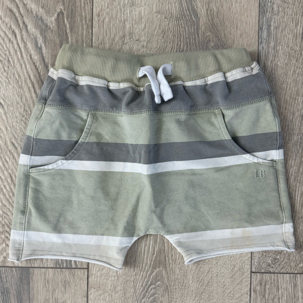 Little Bipsy Striped Shorts (3T–4T)